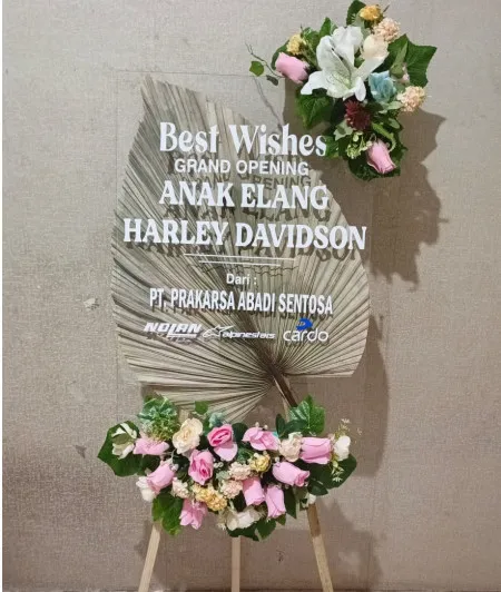 Papan Akrilik Ucapan Grand Opening Curug